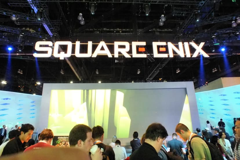 Cloud Strife from Final Fantasy VII Remake in action pose with sword.
